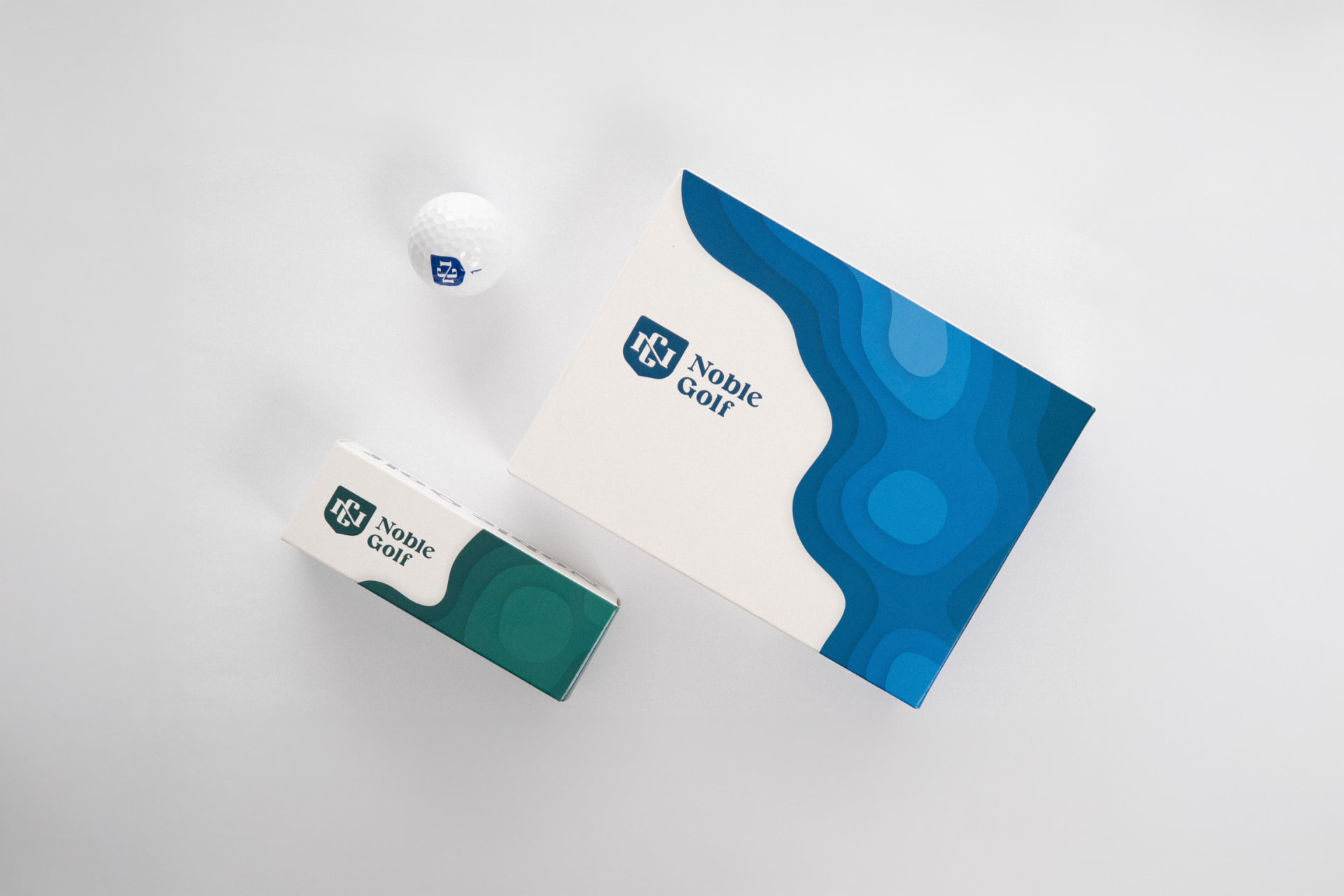 Custom branded golf ball box by REVEL